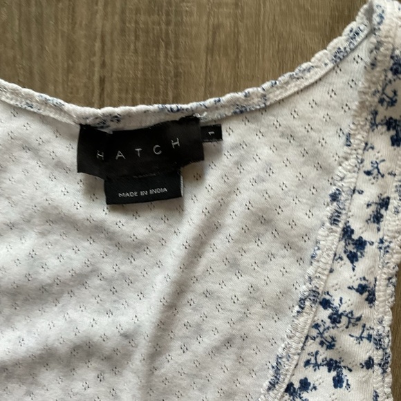 HATCH Floral Print Sleeveless Romper SZ 1 (2-4) - Picture 2 of 4